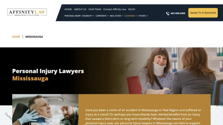 Affinity Law Personal Injury Lawyers - Mississauga, ON Affinity Law Personal Injury Lawyers - Mississauga, ON