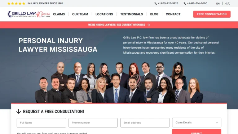 Grillo Law Mississauga | Personal Injury Lawyers - Mississauga, ON Grillo Law Mississauga | Personal Injury Lawyers - Mississauga, ON