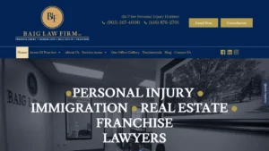 BAIG LAW FIRM - Mississauga, ON BAIG LAW FIRM - Mississauga, ON