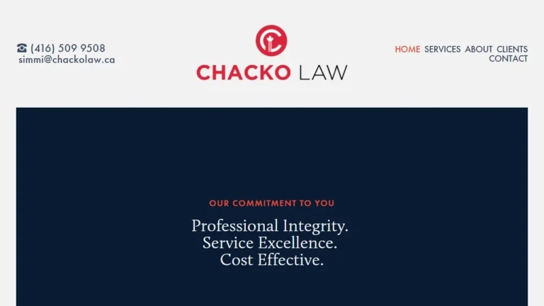Chacko Law - Mississauga, ON