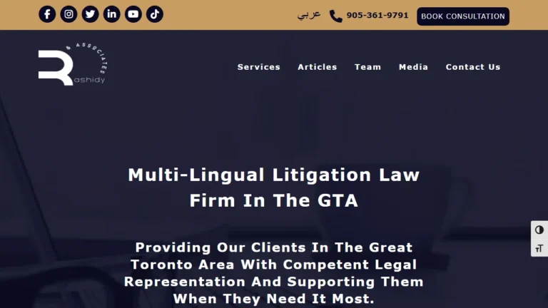 Rashidy & Associates - Mississauga, ON Rashidy & Associates - Mississauga, ON