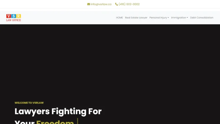 VSR Law Professional Corporation - Mississauga, ON VSR Law Professional Corporation - Mississauga, ON