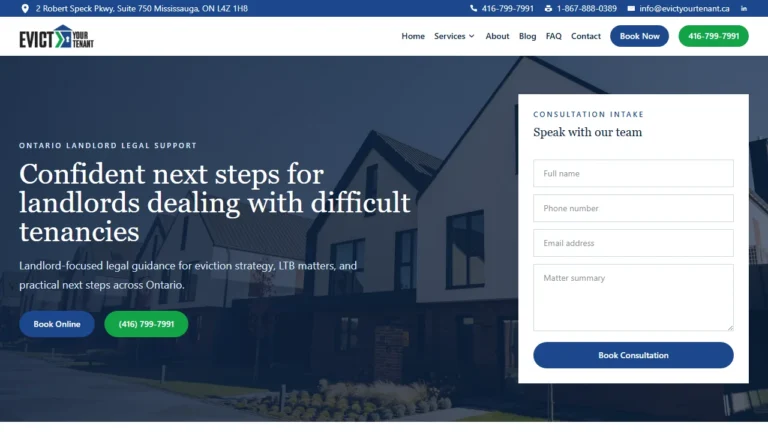 Evict Your Tenant - Mississauga, ON Evict Your Tenant - Mississauga, ON