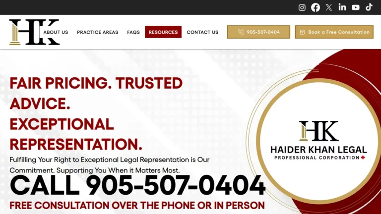 Haider Khan Legal P.C - Mississauga, ON Haider Khan Legal P.C - Mississauga, ON