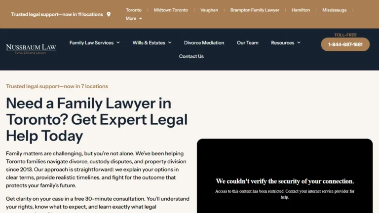 Nussbaum Family and Divorce Lawyers - Mississauga, ON Nussbaum Family and Divorce Lawyers - Mississauga, ON