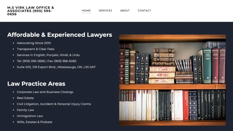 Manjit Singh Virk Lawyer (M.S. Virk Law Office) - Mississauga, ON Manjit Singh Virk Lawyer (M.S. Virk Law Office) - Mississauga, ON