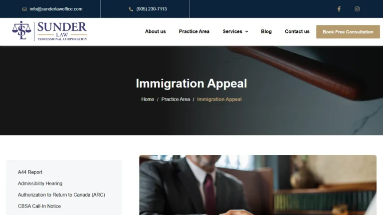 Sunder Law Immigration Office - Mississauga, ON Sunder Law Immigration Office - Mississauga, ON