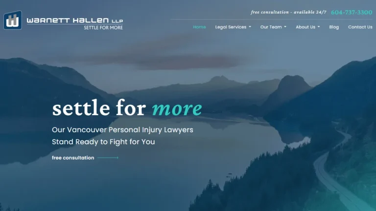Warnett Hallen LLP - Vancouver, BC Warnett Hallen LLP - Vancouver, BC
