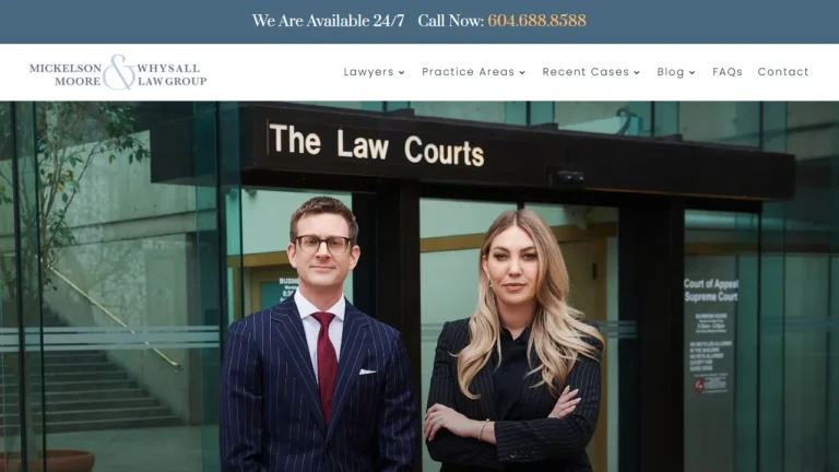 Mickelson, Whysall & Moore Law Group - Vancouver, BC Mickelson, Whysall & Moore Law Group - Vancouver, BC