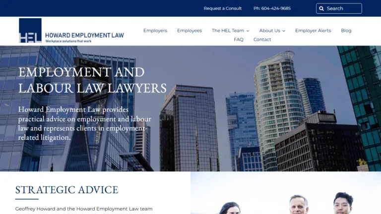 Howard Employment Law - Vancouver, BC Howard Employment Law - Vancouver, BC