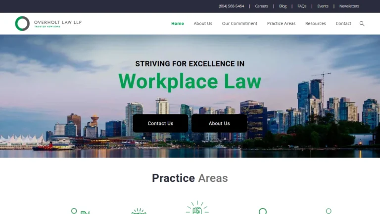 Overholt Law LLP - Vancouver, BC Overholt Law LLP - Vancouver, BC