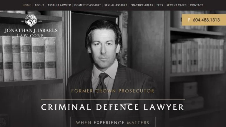 Jonathan J Israels Law Corporation - Vancouver, BC Jonathan J Israels Law Corporation - Vancouver, BC
