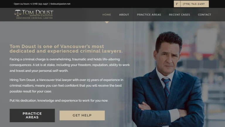 Tom Doust - Vancouver Criminal Lawyer - Vancouver, BC Tom Doust - Vancouver Criminal Lawyer - Vancouver, BC