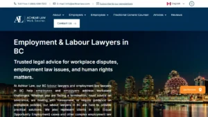 Achkar Law - Employment and Corporate Commercial Litigation Lawyers - Vancouver, BC Achkar Law - Employment and Corporate Commercial Litigation Lawyers - Vancouver, BC