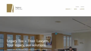 Legacy Tax + Trust Lawyers - Vancouver, BC Legacy Tax + Trust Lawyers - Vancouver, BC