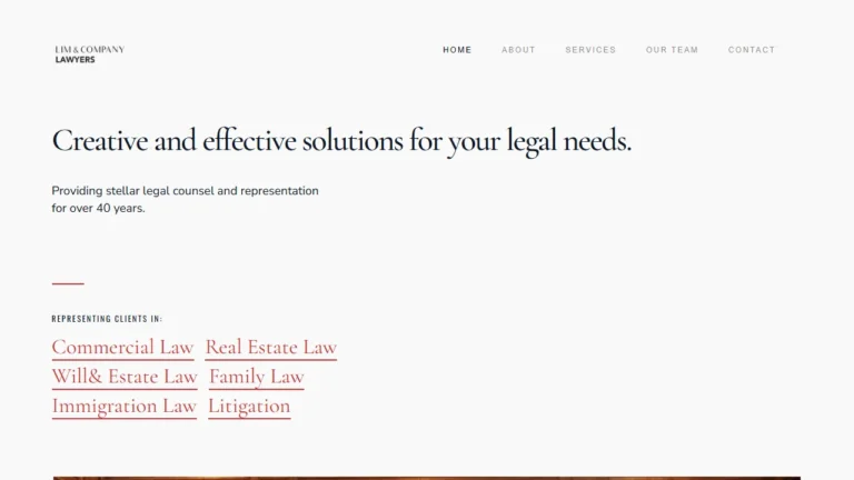 Lim & Company Lawyers - Vancouver, BC Lim & Company Lawyers - Vancouver, BC