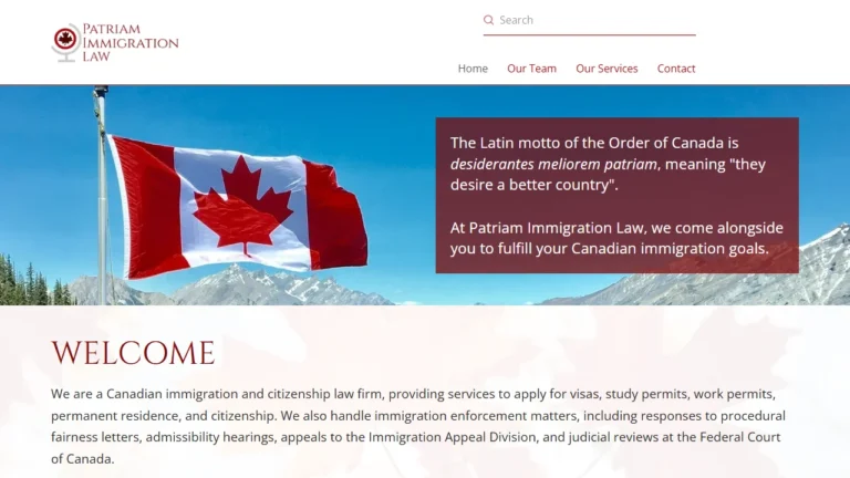 Patriam Immigration Law - Vancouver, BC Patriam Immigration Law - Vancouver, BC