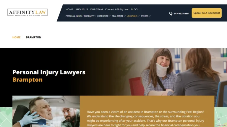 Affinity Law Personal Injury Lawyers Brampton - Brampton, ON Affinity Law Personal Injury Lawyers Brampton - Brampton, ON