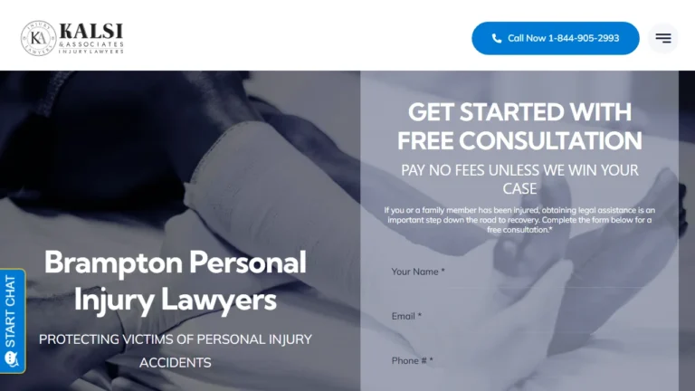 Personal Injury Lawyer-Kalsi & Associates - Brampton, ON