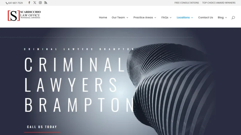 Scardicchio Law Office Professional Corporation - Brampton, ON Scardicchio Law Office Professional Corporation - Brampton, ON