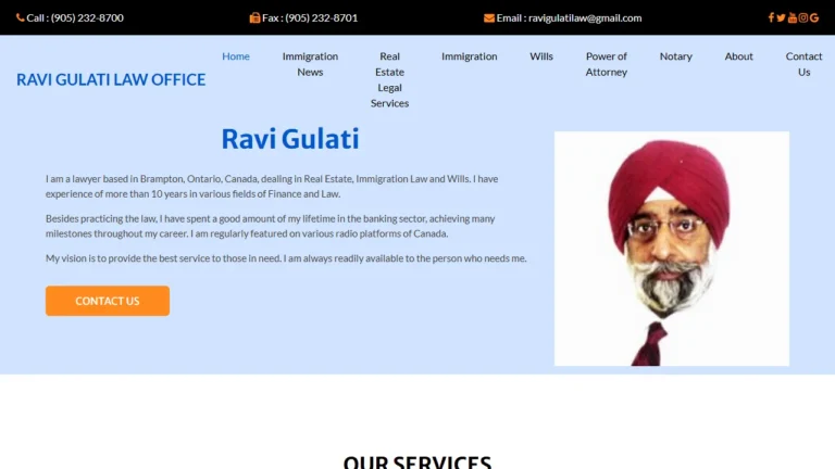 Ravi Gulati Law Office - Brampton, ON Ravi Gulati Law Office - Brampton, ON