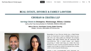 Real Estate, Divorce and Family Lawyers (LLP. Chohan and Chatha) - Brampton, ON Real Estate, Divorce and Family Lawyers (LLP. Chohan and Chatha) - Brampton, ON