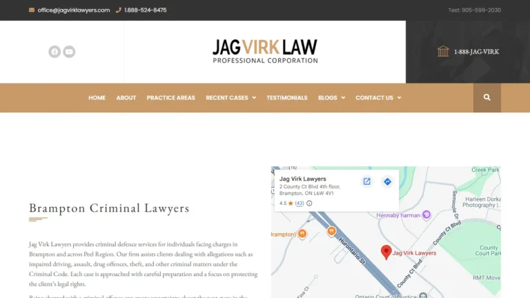 Jag Virk Lawyers - Brampton, ON Jag Virk Lawyers - Brampton, ON