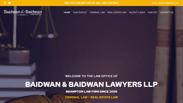 Baidwan & Baidwan Lawyers LLP - Brampton, ON Baidwan & Baidwan Lawyers LLP - Brampton, ON