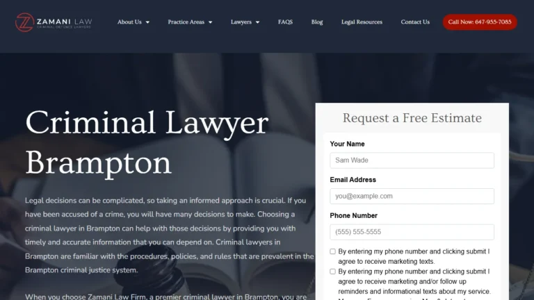 Zamani Law Criminal Lawyer - Brampton, ON Zamani Law Criminal Lawyer - Brampton, ON