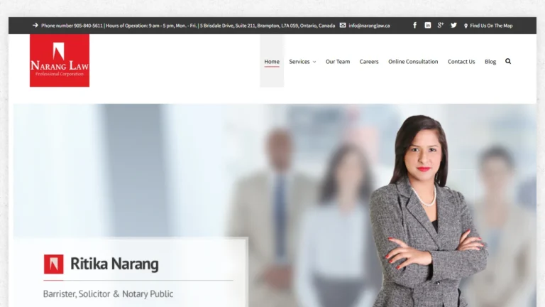 Narang Law Professional Corporation - Brampton, ON Narang Law Professional Corporation - Brampton, ON