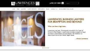 Lawrences Lawyers - Brampton, ON Lawrences Lawyers - Brampton, ON