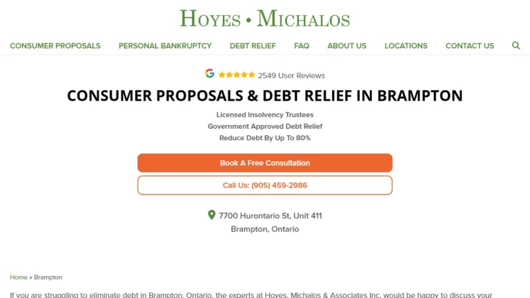 Hoyes, Michalos & Associates - Brampton, ON Hoyes, Michalos & Associates - Brampton, ON
