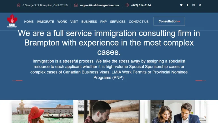 URK Immigration Services Inc. - Brampton, ON URK Immigration Services Inc. - Brampton, ON