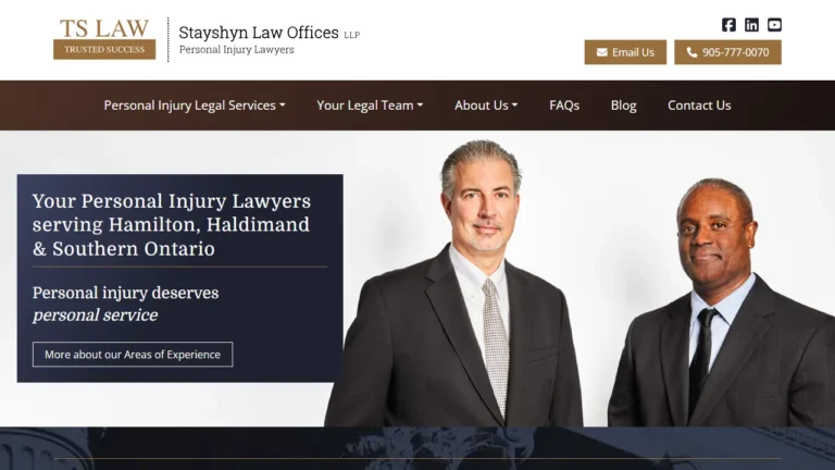 Stayshyn Law Offices - Hamilton, ON Stayshyn Law Offices - Hamilton, ON