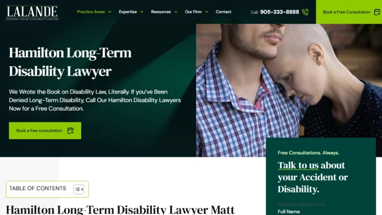 Lalande Personal Injury and Long-Term Disability Lawyers - Hamilton, ON Lalande Personal Injury and Long-Term Disability Lawyers - Hamilton, ON