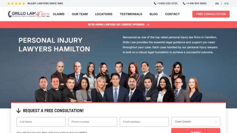 Grillo Law Hamilton | Personal Injury Lawyers - Hamilton, ON Grillo Law Hamilton | Personal Injury Lawyers - Hamilton, ON