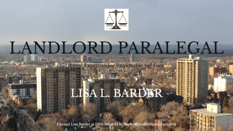 Landlord Paralegal Lisa Barder - Hamilton, ON Landlord Paralegal Lisa Barder - Hamilton, ON