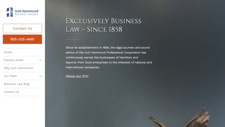 Inch Hammond Business Lawyers - Hamilton, ON Inch Hammond Business Lawyers - Hamilton, ON