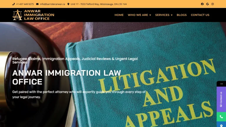 ANWAR LAW PROFESSIONAL CORPORATION - Hamilton, ON ANWAR LAW PROFESSIONAL CORPORATION - Hamilton, ON