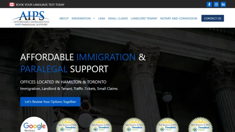 Affordable Immigration and Paralegal Support (AIPS) - Hamilton, ON Affordable Immigration and Paralegal Support (AIPS) - Hamilton, ON