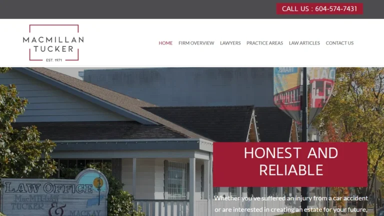 MacMillan Tucker & Mackay - Surrey, BC MacMillan Tucker & Mackay - Surrey, BC
