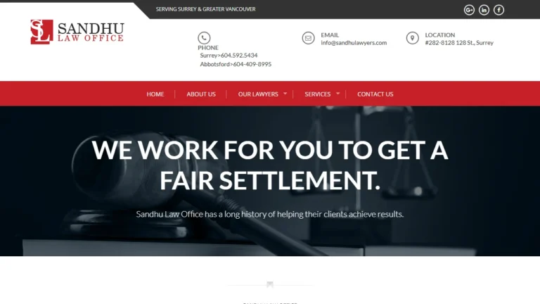 Sandhu Law Office - Surrey, BC Sandhu Law Office - Surrey, BC