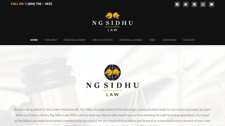 Ng Sidhu Law - Surrey, BC Ng Sidhu Law - Surrey, BC