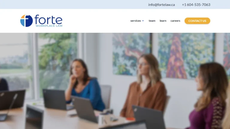 Forte Workplace Law - Surrey, BC Forte Workplace Law - Surrey, BC