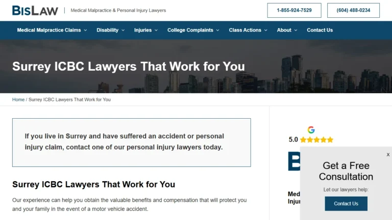 BisLaw Personal Injury Lawyers - Surrey, BC BisLaw Personal Injury Lawyers - Surrey, BC