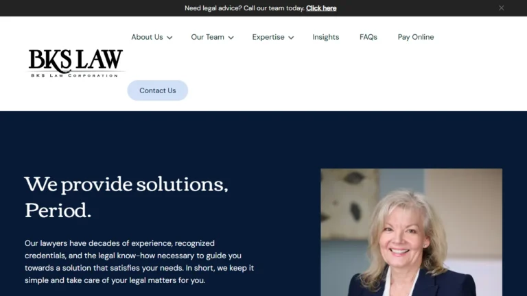BKS Law - Surrey, BC BKS Law - Surrey, BC