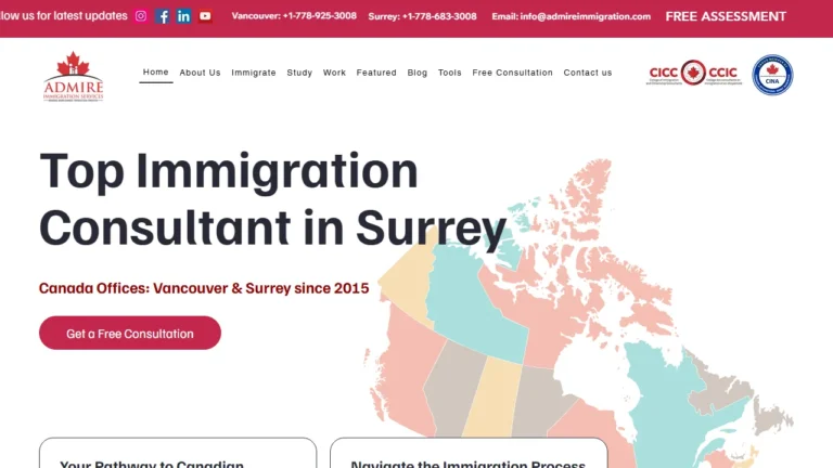 Admire Immigration Services Inc. - Surrey, BC Admire Immigration Services Inc. - Surrey, BC