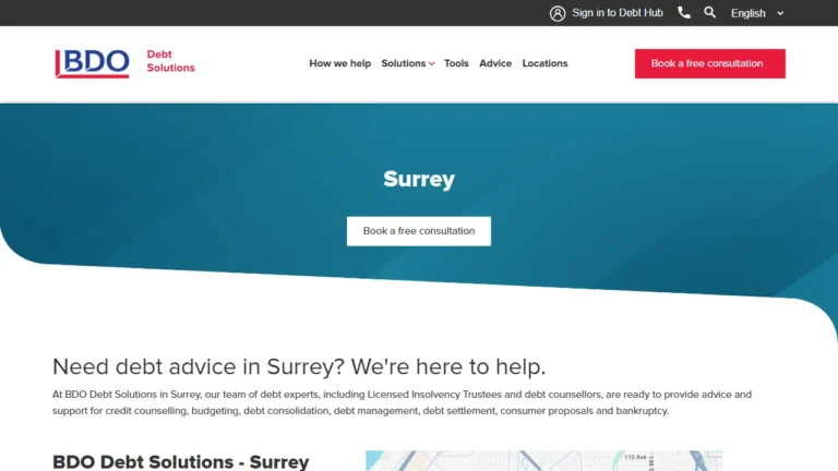 BDO Debt Solutions - Surrey, BC BDO Debt Solutions - Surrey, BC