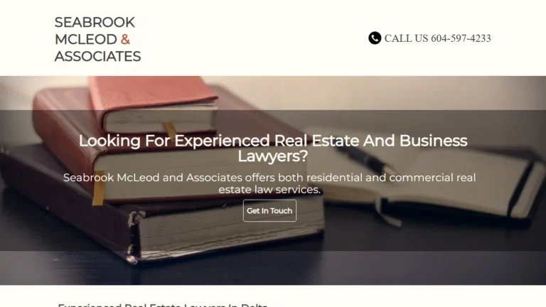 Seabrook McLeod & Associates - Surrey, BC Seabrook McLeod & Associates - Surrey, BC