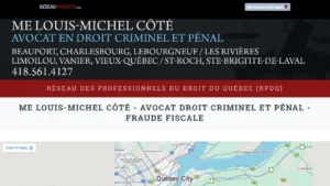 Me Louis-Michel Côté - Québec City, QC Me Louis-Michel Côté - Québec City, QC